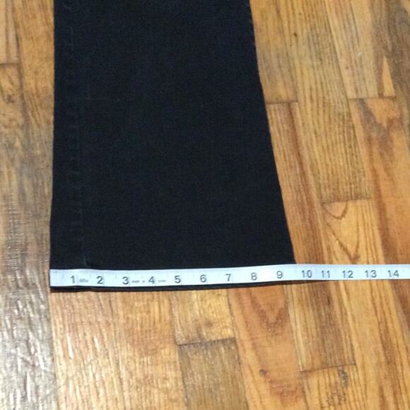 Levi's Black Perfectly Slimming Bootcut 512 Jeans Size 12 - Picture 13 of 16